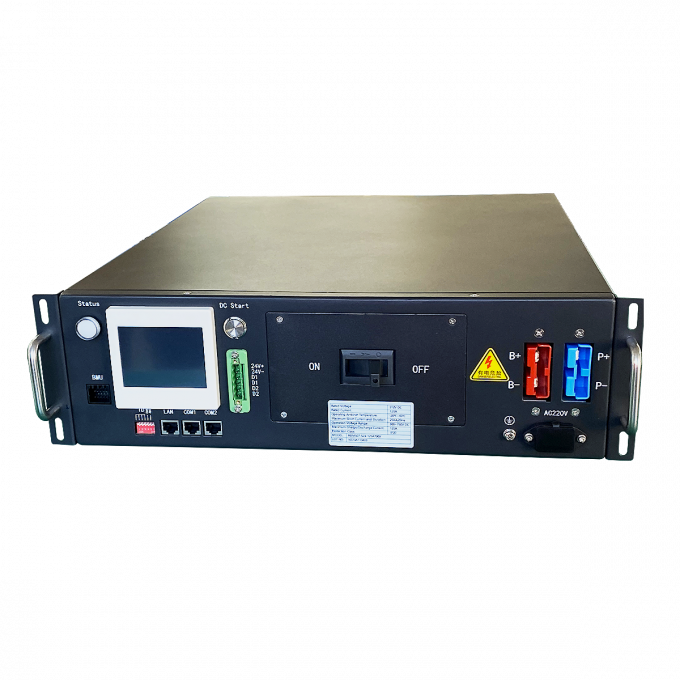 288V 125A relais HV BMS 3U hautement intégré pour batterie LFP NCM LTO 5