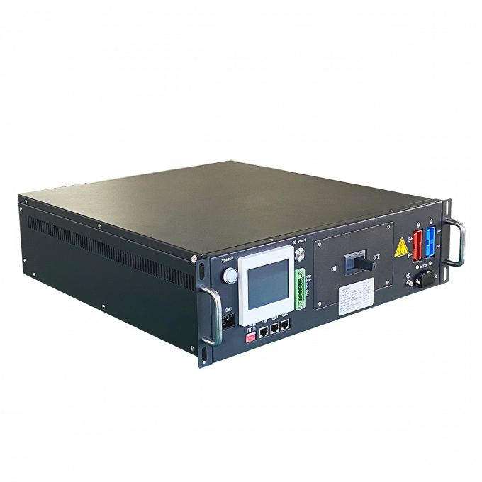 288V 125A relais HV BMS 3U hautement intégré pour batterie LFP NCM LTO 6