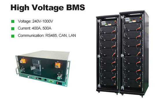 Système de gestion de la batterie solaire 480V 400A, BMS pour le porte-batterie 20Kw 19Kw