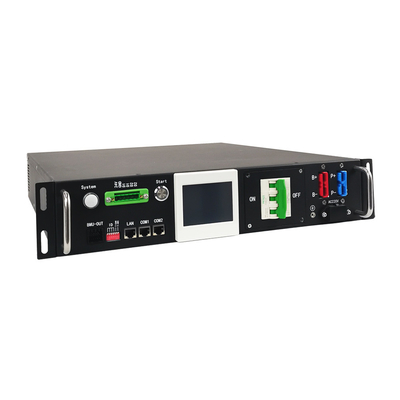 Maître maître-esclave à haute tension BMS de l'affichage 45S 144V50A BMS2U de la batterie HMI de BMS Lithium pour le système à énergie solaire de BESS UPS