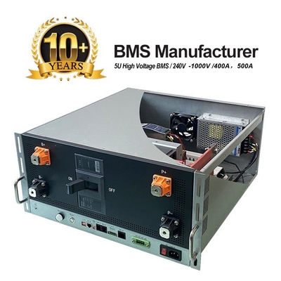 Système de gestion à haute tension de batterie avec la communication 270S 864V 500A de RS485/CAN pour le système à énergie solaire UPS de stockage