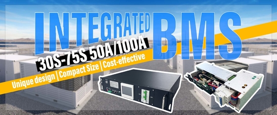 GCE 38S121.6V 100A Lifepo4 BMS Système de gestion de la batterie au lithium BMS Pour le stockage d'énergie UPS ESS Batterie haute tension