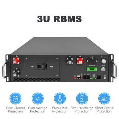 Système d'énergie solaire BMS Système de gestion de la batterie 384V 409.6V 480V 512V 563.2V HV BMS 125A Pour le système photovoltaïque