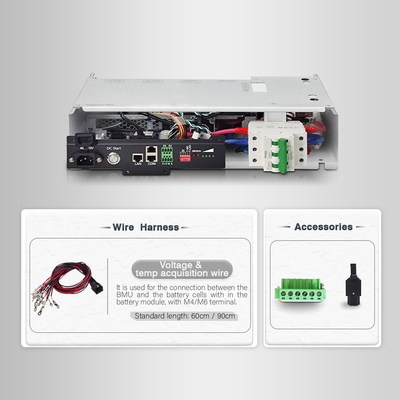 Prix de gros GCE 72S 60S 64S 70S 75S 50A BMS intégré taille compacte BMS haute tension maître-esclave tout en un ensemble complet