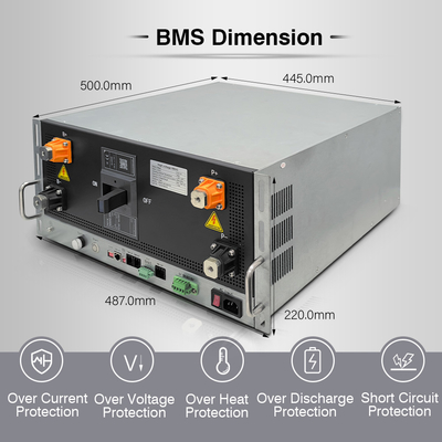 haute tension 272S870.4V 500A BMS Lifepo4 BMS solution de stockage de batterie HV BMS pour le système solaire ESS UPS