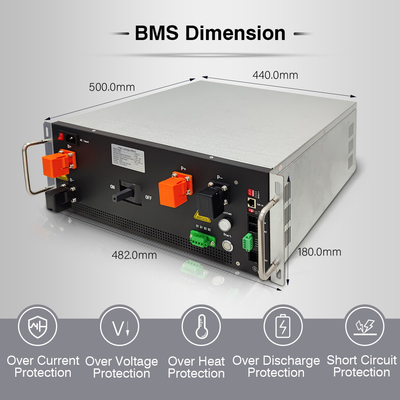 GCE HV DIY KIT BMS 180S 160A 250A 300A 576V 614.4V Système de gestion de la batterie avec maître et esclave LiFePO4 BMS haute tension