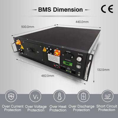 L'Ukraine UE Vente à chaud 192S 614.4V 100A BMS haute tension pour 3.2V 100Ah 200Ah 320Ah 280Ah Lifepo4 batterie Cellule lithium-ion pour ESS