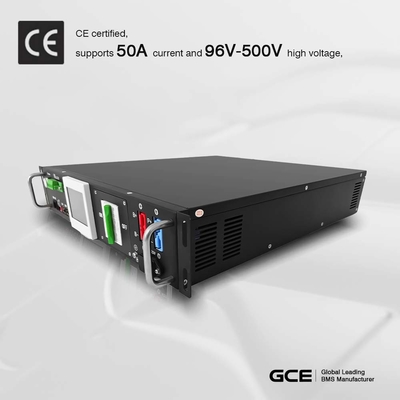 144V/45S Système de gestion de la batterie à haute tension BMS 50 Amp 2U pour le stockage de l'énergie