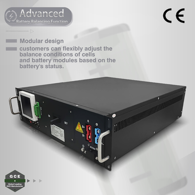 Gestion de la batterie Système BMS intelligent 180S 576V 125A 3U Pour le stockage des centrales photovoltaïques