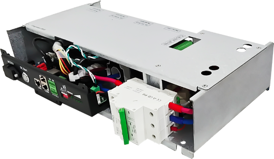 GCE intégré haute tension BMS tout-en-un système de gestion de la batterie maître esclave pour ESS batterie au lithium 96V240V 100A support de courant maximal jusqu'à 75 cellules de série Smart Rack Mount BMS pour ESS