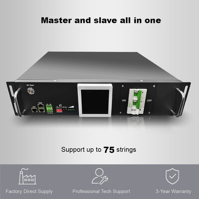 GCE RBMS08 Système de gestion de batterie haute tension intégré | Système de gestion de batterie au lithium 60S-75S avec 50A/100A, CAN/RS485 pour stockage solaire ESS, UPS et hors réseau