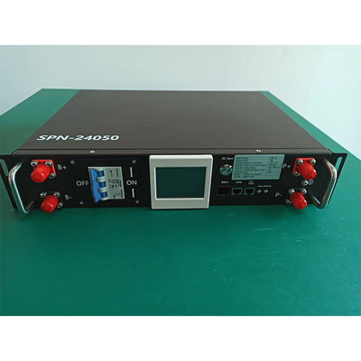 Système de gestion de la batterie 120S Lithium Ion 384V 63A 3U boîtier standard de 19 pouces
