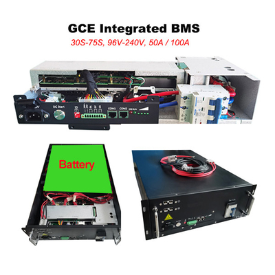 BMS intégré par GCE 30S 60S 75S 50A 100A pour le stockage de l'énergie à la maison